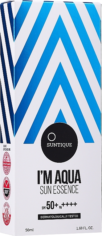 Sun Cream - Suntique I'm Aqua Sun Essence SPF 50+/PA++++ — photo N2