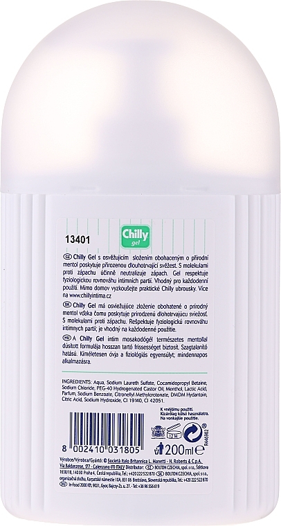 Intimate Hygiene Gel "Freshness" - Chilly Intima Fresh Intimate Gel — photo N5