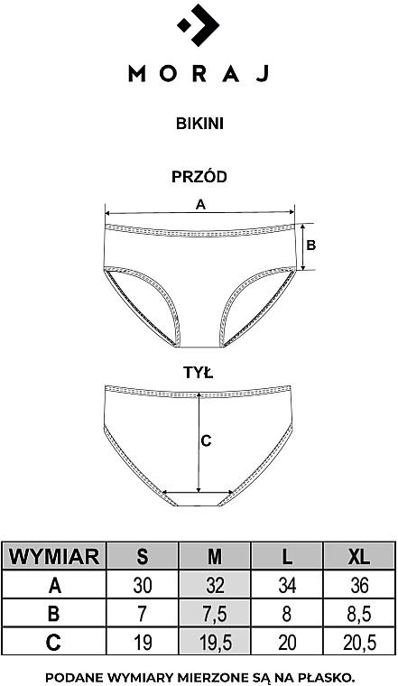 Women Bikini Panties with Transparent Inserts, red - Moraj — photo N3