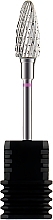 Fragrances, Perfumes, Cosmetics Carbide Nail Drill Bit 'Corn', 6/14 mm, purple - Staleks Pro Expert Corn Purple