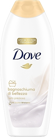 Precious Silk Creamy Shower Gel - Dove Creamy Cleanser Precious Silk — photo N1