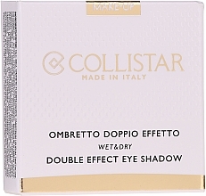 Fragrances, Perfumes, Cosmetics Eyeshadow - Collistar Double Effect Eye-Shadow Wet & Dry