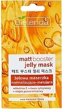 Fragrances, Perfumes, Cosmetics Mattifying Gel Mask for Oily & Combination Skin - Bielenda Matt Booster Jelly Mask