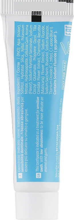 Toothpaste for Sensitive Teeth "Sensitive Clinical" - PresiDENT (mini size) — photo N4