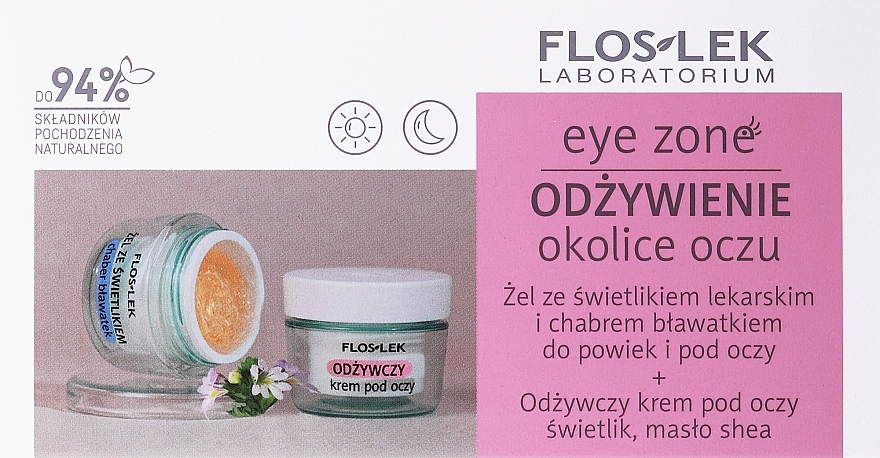 Set - Floslek (eye/cr/15ml + eye/gel/10g) — photo N1