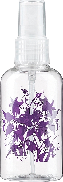 Spray Bottle, 75 ml, purple flowers - Top Choice — photo N1