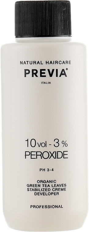 Hair Color Oxidizer - Previa Creme Peroxide 10 vol (3%) — photo N1