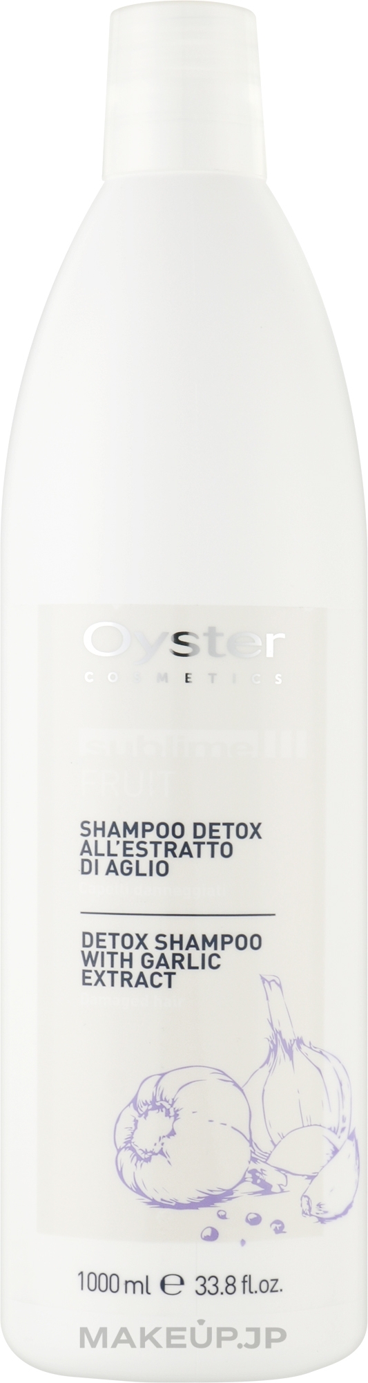 Cleansing Shampoo with Garlic Extract - Oyster Cosmetics Sublime Fruit Shampoo Detox — photo 1000 ml