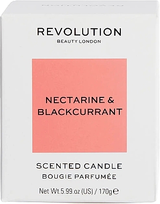 Nectarine & Black Currant Scented Candle - Makeup Revolution Nectarine & Blackcurrant Scented Candle — photo N2