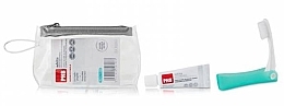 Fragrances, Perfumes, Cosmetics Set - PHB White Travel Kit (toothbrush + toothpaste/15ml + Bag)