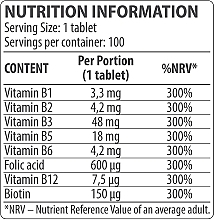 Vitamin B Complex - DY Nutrition Vitamin B Complex — photo N5