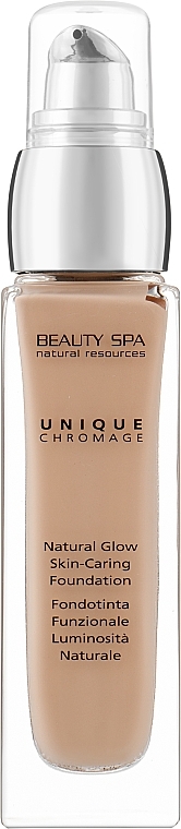 Complexion-Adapting Foundation Fluid - Beauty Spa Chromage Unique Natural Glow Skin-Caring Foundation SPF 15 — photo N1