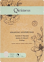 Fragrances, Perfumes, Cosmetics Hyaluronic Moisturizing and Rejuvenating Mask - Qiriness Wrap Hyal-Aqua Hyaluronic Moisture Mask