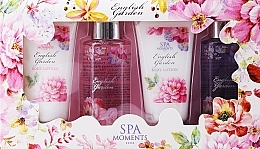 Fragrances, Perfumes, Cosmetics Set - Spa Moments English Garden (sh/g/100ml + sh/g/100ml + b/lot/60ml + b/lot/60ml)
