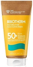 Fragrances, Perfumes, Cosmetics Sunscreen - Biotherm Waterlover Face Sunscreen SPF50