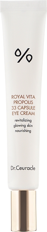 Eye Cream with Propolis Extract & Collagen Capsules - Dr.Ceuracle Royal Vita Propolis 33 Capsule Eye Cream — photo N1