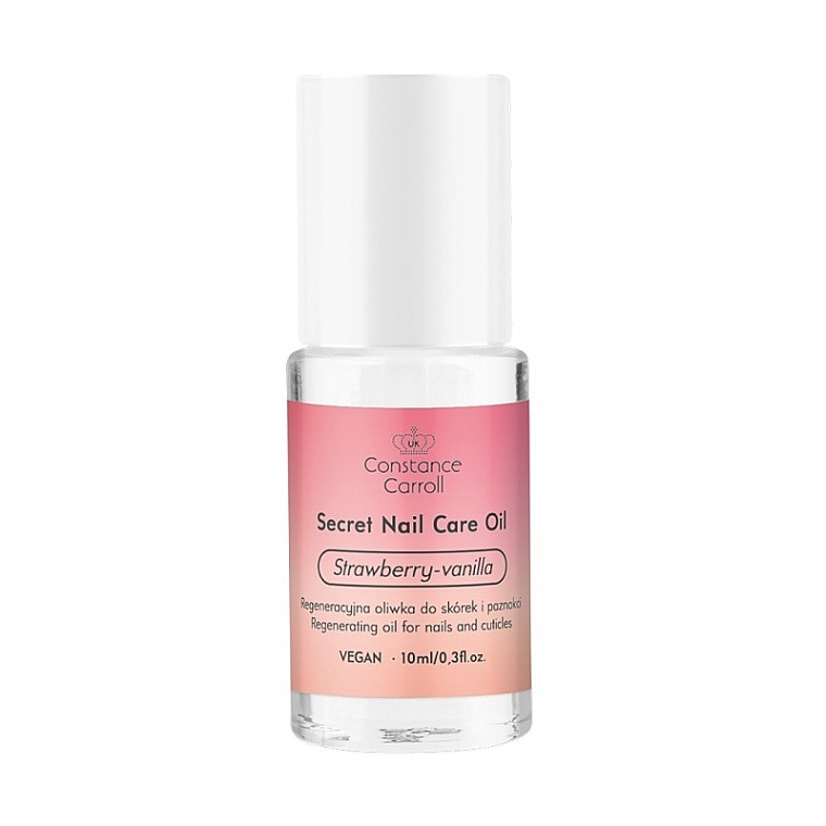 Strawberry-Vanilla Nail & Cuticle Oil - Constance Carroll Secret Nail Care Oil Strawberry-Vanilla — photo N1