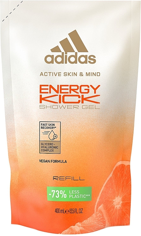 Shower Gel - Adidas Active Skin & Mind Energy Kick Shower Gel (refill) — photo N1