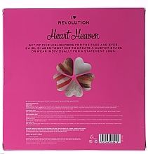 Set - I Heart Revolution Heaven (highlighter/5x10g) — photo N2