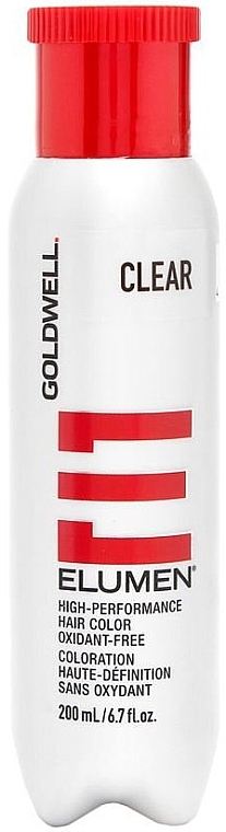 Clear Hair Color - Goldwell Elumen Clear — photo N1