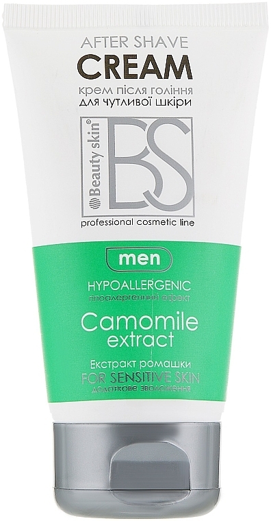 Chamomile Extract After Shave Cream for Sensitive Skin - Beauty Skin — photo N1