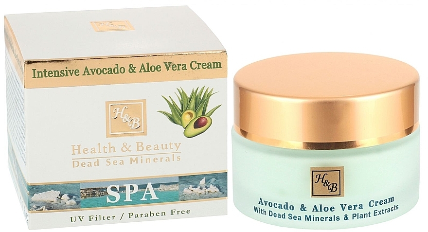 Intensive Avocado & Aloe Cream - Health And Beauty Intensive Avocado & Aloe Vera Cream — photo N1