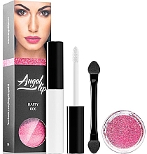 Fragrances, Perfumes, Cosmetics Set - Di Angelo Angel Lips (base/4ml + glitter/3g)