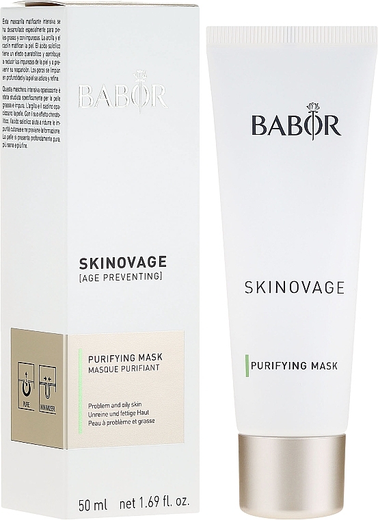 Mask for Problem Skin - Babor Skinovage Purifying Mask — photo N1