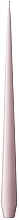 Fragrances, Perfumes, Cosmetics Cone Candles, 32 cm, grey-pink - Ester & Erik Taper Candles Matt Soft Rose