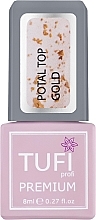 Fragrances, Perfumes, Cosmetics Potal Top Coat - Tufi Profi Premium Potal Top