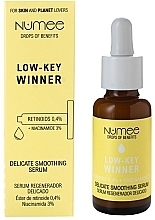 Gentle Smoothing Face Serum - Numee Game Drops of Benefits Low-Key Winner Delicate Smoothing Serum — photo N2