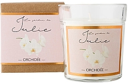 Fragrances, Perfumes, Cosmetics Orchid Scented Candle - Ambientair Le Jardin de Julie Orchidee