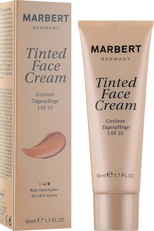 Tinting Face Cream - Marbert Tinted Face Cream SPF 25 — photo N4