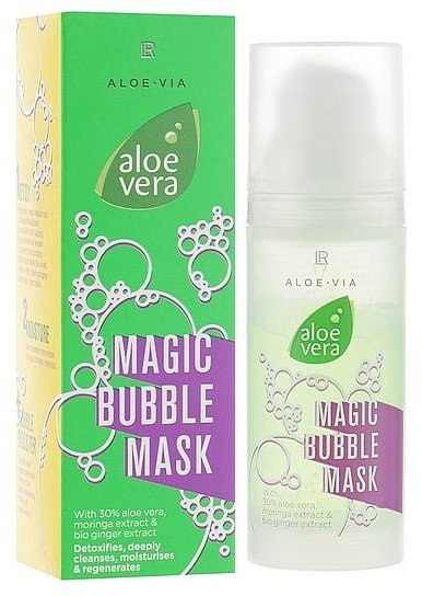 Aloe Vera Bubble Mask - LR Health & Beauty Aloe Vera Magic Bubble Mask — photo N1