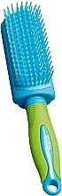 Kids Massage Hair Brush light blue - Titania  — photo N1