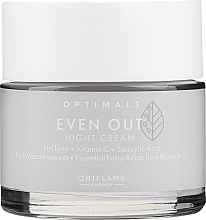 Fragrances, Perfumes, Cosmetics Anti-Pigmentation Night Cream - Oriflame Optimals Even Out Night Cream