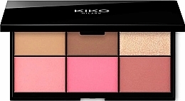 Fragrances, Perfumes, Cosmetics Face Palette - Kiko Milano Smart Essential Face Palette