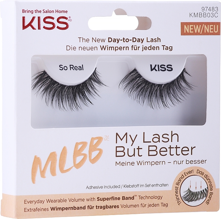 False Lashes - Kiss My Lash But Better Black — photo N1