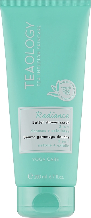 Butter Shower Scrub - Teaology Yoga Care Radiance Butter Shower Scrub — photo N1