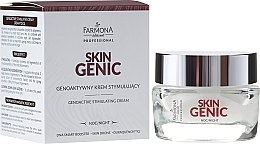 Fragrances, Perfumes, Cosmetics Genoactive Stimulating Night Cream - Farmona Professional Skin Genic