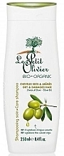 Fragrances, Perfumes, Cosmetics Dry and Damaged Hair Shampoo - Care shampoo "Le Petit Olivier Organic" Olive oil