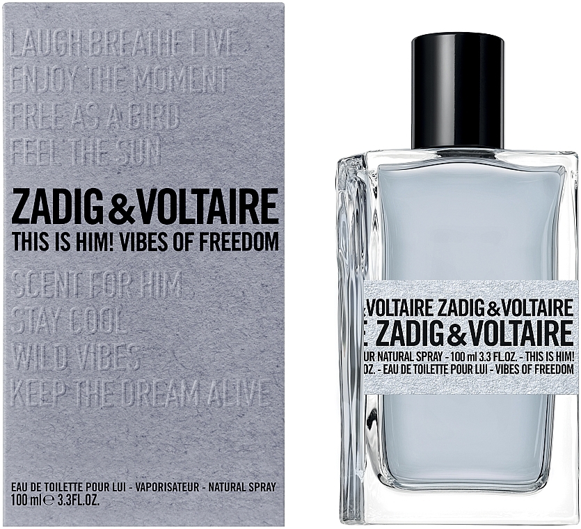 Zadig & Voltaire This Is Him! Vibes Of Freedom - Eau de Toilette — photo N2