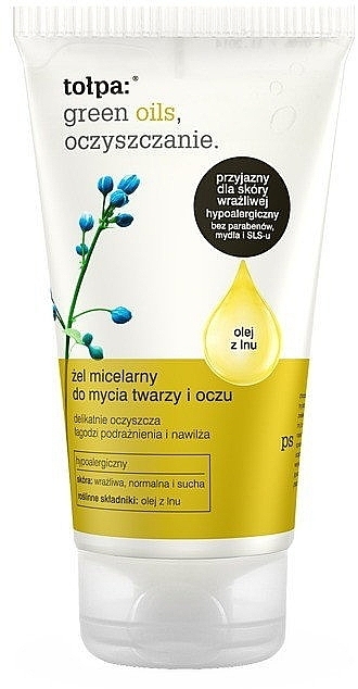 Facial Micellar Gel - Tolpa Green Oils Micellar Gel — photo N1