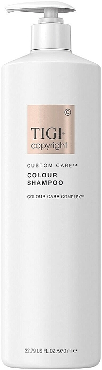 Colored Hair Shampoo - Tigi Copyright Custom Care Colour Shampoo — photo N2