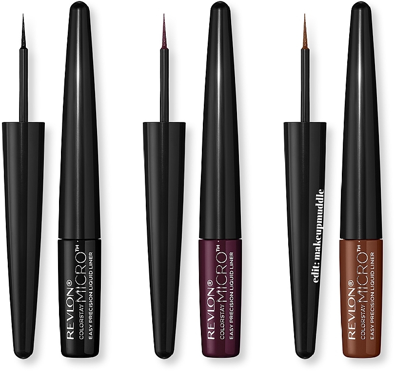 Liquid Eyeliner - Revlon ColorStay Micro Easy Precision Liquid Eyeliner — photo N3