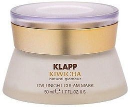 Fragrances, Perfumes, Cosmetics Night Facial Cream Mask - Klapp Kiwicha Overnight Cream Mask