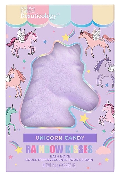 Unicorn Bath Nomb - Baylis & Harding Beauticology Rainbow Kisses Unicorn Candy Bath Fizzer — photo N1