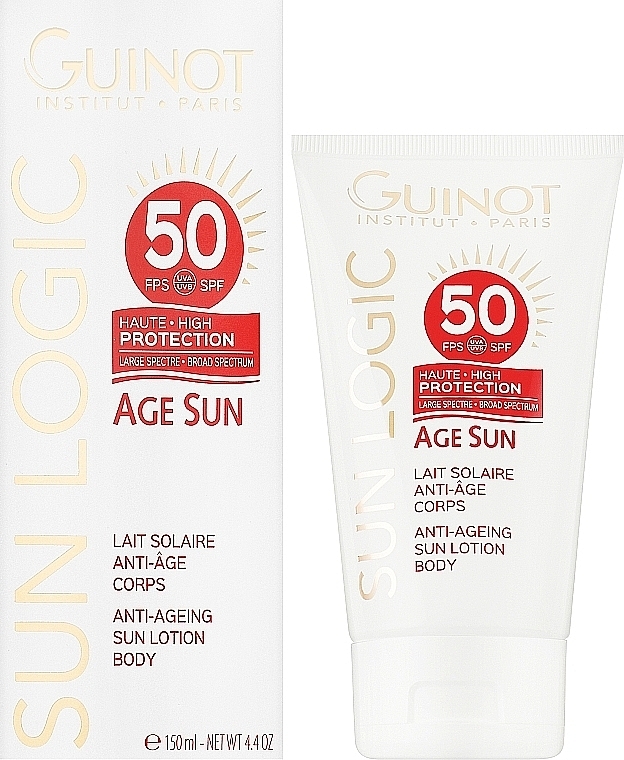 Sun Body Lotion - Guinot Age Sun Lotion Body SPF50 — photo N2