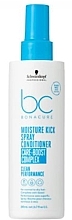 乾燥した普通の髪用の保湿スプレーコンディショナー - Schwarzkopf Professional BC Moisture Kick Spray Conditioner Care-boost Complex	 — photo N1