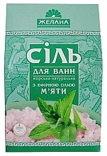 Bath Salt "Mint" - Zhelana — photo N1